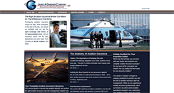 Desktop Screenshot of jimgardneraviationinsurance.com